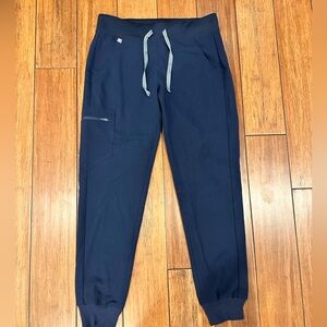 Figs women’s Dark Blue Scrub Pant - small